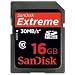 SanDisk 16GB Extreme - SDHC Class 10 High Performance memory card 
(SDSDX3-016G-P31, Retail Packaging) - NEW 30MB/s version