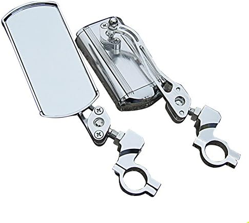 Bikelee Mountain Bicycle Road Bike Motor Scooter Rear View Glasses Back Mirror (Sliver)