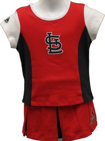 Toddler St. Louis Cardinals 2pc. Team Logo Cheerleading Dress - 2T