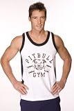 Athletic Sport 100% Cotton Printed Tanktop with Contrast Trim.