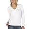 Merona® Long-Sleeve Taped Tee - True White