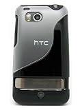 HTC Thunderbolt 4G Hybrid S-Line Wave Case and Ultra Clear Screen Protector ....