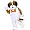 Adults' Plush Puppy Dog Economy Mascot Costume