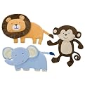 Tiddliwinks 3PC Wall Hanging- Jungle Friends
