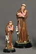Luciana Collection - Statue - Saint Anthony - Poly Resin Statues on Dark Base - 5in.