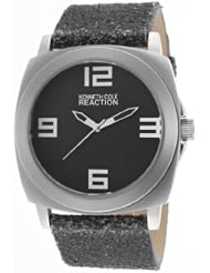 Kenneth Cole REACTION Unisex RK1287 Street Collection Black Dial Watch