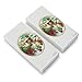 Christmas Holiday Santa Claus Forest Animals Eraser Set of 2