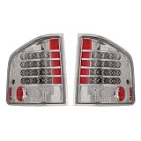 94-04 Chevy S-10 Chrome LED Tail Lights + LED 3RD Brake Light Combo by Luminx Lighting