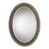 Murray Feiss MR1069BRBGIS English Palace Decorative Mirror British Bronze Gilded Imperial Silver