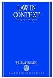 Law in Context: Enlarging A Discipline