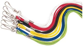 Champion SportsChampion Sports Heavy Duty Nylon Lanyard - Bulk Pack of 12 Color: Assorted