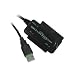 Usb 2.0 - Sata / Ide Hard Drive Lead With Power Adapter