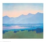 Mountain Twilight by Vilnis Strazdins 34.00X31.50. Art Poster Print