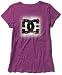 DC Shoes Damen T- Shirt Newsprint, plum, M, D063200159