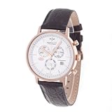 Haas & Cie. Vitesse Chronograph Redgold Gents Watch MFH211RSA
