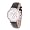 Haas & Cie Herren-Armbanduhr Vitesse Chronograph Leder Braun MFH211RSA