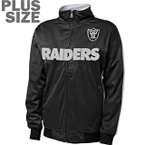 Oakland Raiders Women's Plus Size Full-Zip Track Jacket