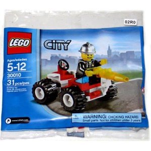 LEGO (レゴ) City Exclusive Mini フィギュア 人形 Set #30010 Fire Chief Bagged ブロック おもちゃ （並行輸入）