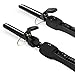Le Beaute 5-in-1 Curling Iron and Wand Set - 5 Interchangeable Tourmaline Ceramic Barrels and Heat Protectant Glove Included: 2 Clipped, 3 Clipless 1/2 Inch To 1 1/2 Inch