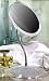 Gooseneck Vanity 7X Mirror with Clear Acrylic Frame