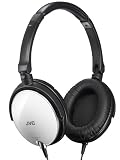 JVC HAS600W Light Weight Headphones (White)