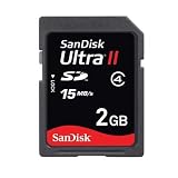 SanDisk SDSDH-002G-A11 2GB/15MB Ultra II SD Card