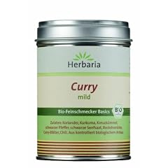 Herbaria Curry mild, 1er Pack (1 x 80 g Dose) - Bio