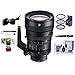 Sony FE PZ 28-135mm F4 OSS G E-Mount Lens - Bundle with 95mm Filter Kit, LensPen Cleaner, Capleash II, Flex Lens Shade, Cleaning Kit, Mac Software Package