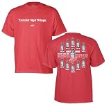 Detroit Red Wings 2008 Stanley Cup Champions Eleventh Heaven T-shirt With All 11 Cup Years