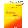Lehr- und �bungsbuch der deutschen Grammatik - aktuell. L�sungsschl�ssel