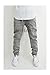 Victorious URBANJ Men's Grey Twill Drop Crotch Jogger Pants