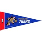 NBA Mini Philadelphia 76ers Pennant, (2-Pack)