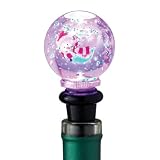 Snowman Snowglobe Wine Bottle Topper