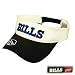 NFL REEBOK VISOR HAT CAP BUFFALO BILLS WHITE BLUE NEW