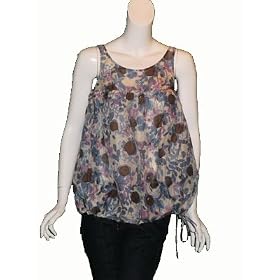 TRACY REESE Floral Sleeveless Blouse