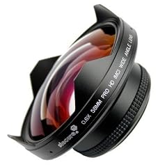 SIOCORE 0.6x HIGH DEFINITION (HD) PROFI WEITWINKELKONVERTER (58mm Direktanschlussgewinde) f�r z.B. CANON EOS 5D , 10D , 20D , 30D , 40D , 50D , 60D , 300D , 350D , 400D , 450D , 500D , 550D , 1000D , 1D , 1Ds , 1Ds Mark II , 1D Mark II N , 1D Mark III , 1Ds Mark III , 1D Mark IV , 5D Mark II , 7D , etc.
