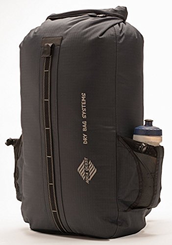 Aqua Quest Sport 30 - 100% Waterproof Dry Bag Backpack - 30 L, Lightweight, Durable, Comfortable- Charcoal Gray or Red