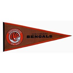 Cincinnati Bengals - NFL Pigskin Traditions Pennant NFL (Pennant Wallhanging)
