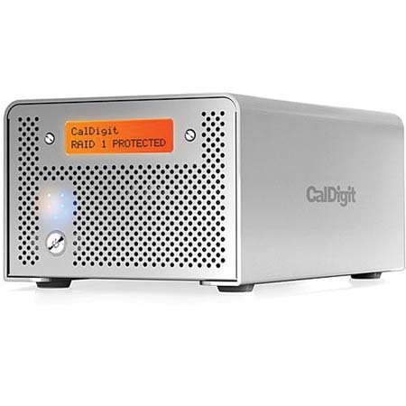 CalDigit VR 2 TB 2 Drive Media RAID System with Firewire & USB Interface, for Mac & Windows.