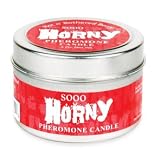 Soo Horny Pheromone Candle, Berry Scent