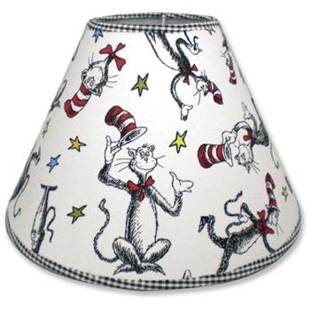 Dr Seuss Cat in the Hat Lamp Shade