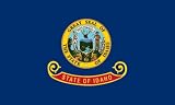 America's Flag Company SF2X3NOID1 2-Foot by 3-Foot Nylon Idaho State Flag with Canvas Header and Grommets