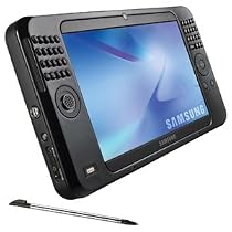 <strong><a href='http://www.it-firstcare.com/view_company.php?from=Samsung&pageid=1'>Samsung</a></strong> Q1U ELXP - A100 600 MHz - UMPC - RAM 1 GB - HDD 40 GB - GMA 950 - WLAN : 802.11b/g, Bluetooth 2.0 EDR - fingerprint reader - Win XP Tablet PC - 7" Widescreen TFT 1024 x 600 ( WSVGA ) - camera