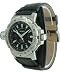 Seiko Men's Mile Marker Perpetual Calendar Watch with a Black Dial and Leather Band. Model: SLT109P2