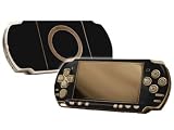 PlayStation Portable 2000 (PSP-Slim) Skin - NEW - MATTE BLACK system skins faceplate decal mod