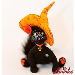 4" Witch Cat By Annalee