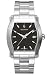 Men's Oxford Black Textured Dial Stainless Steel