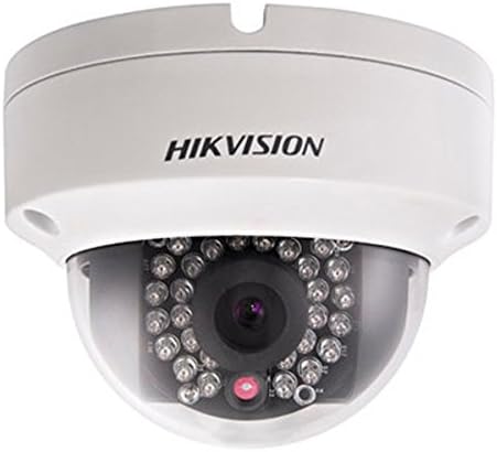 Hikvision International Version DS-2CD2145F-IS 4MP 1/3 CMOS-ICR Day/Night Dome Network Camera Outdoor Security Surveillance IP Camera 2.8mm Lens (H.265 / H.264 / MJPEG)