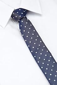 Limited Collection Spotted Tie with Handkerchief
