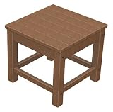 Polywood Club 18 Side Table in Teak